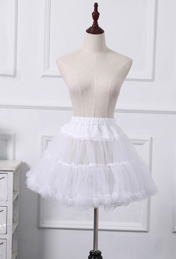 Women Petticoat Lolita Short Skirts Tutu Crinoline Underskirt