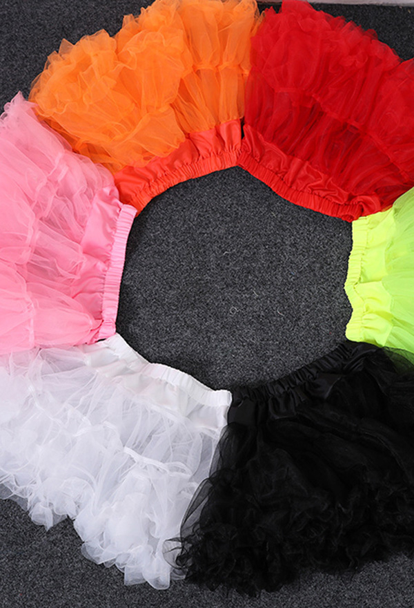 Women Petticoat Lolita Short Skirts Tutu Crinoline Underskirt