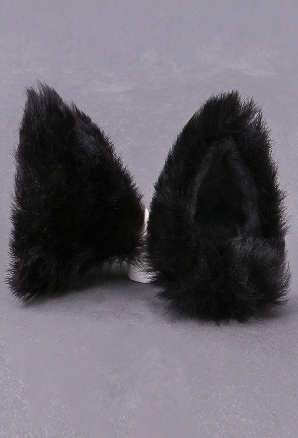 E-Girl Cute Furry Cat Ear Hair Clips Halloween Anime Cosplay Accessory