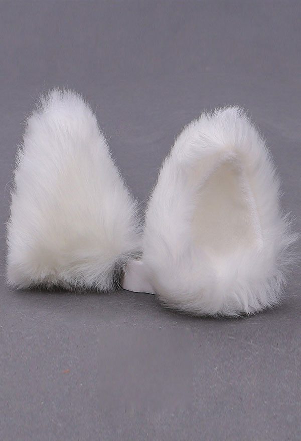 E-Girl Cute Furry Cat Ear Hair Clips Halloween Anime Cosplay Accessory