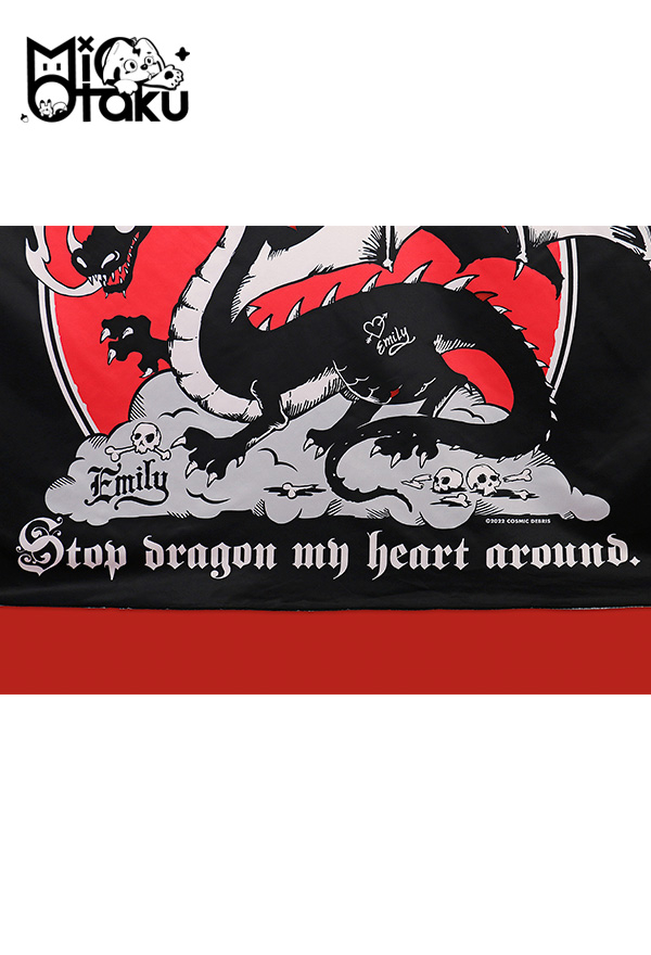 Emily the Strange Halloween Gothic Black Print Wall Hanging Tapestry 60x40 Inch