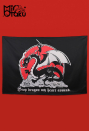 Emily the Strange Halloween Gothic Black Print Wall Hanging Tapestry 60x40 Inch