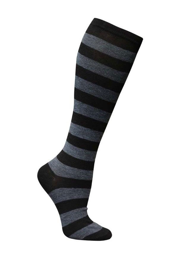 E-girl Fashion Stripe Knee High Socks School Style Polyester Stockings Leg Warmer
