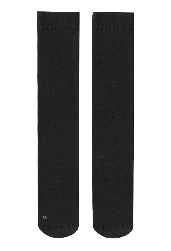 Women Fashion Gothic Lolita Mid Calf and Anklet Length Stockings Black Nylon Elastic Knee High Socks