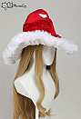 Meowcos.com Cute Red Mushroom Hat With Heart Print