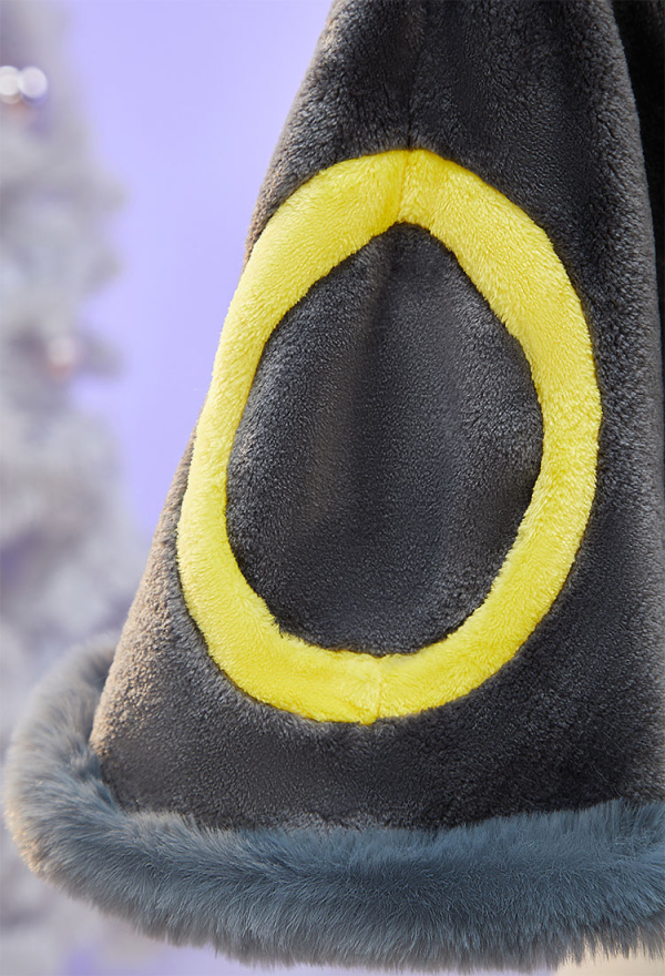Cute Monster Plush Cloak Hooded Fluffy Cape
