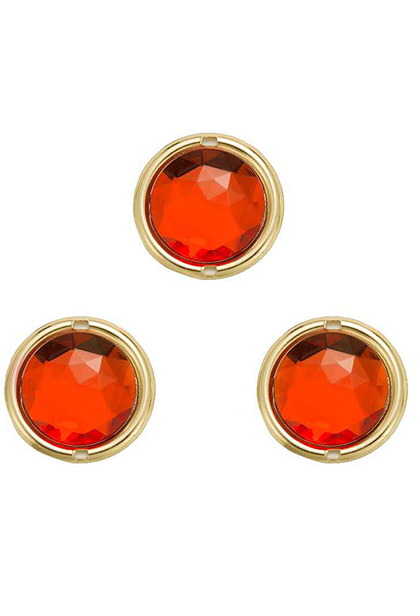 Anime Cosplay Red Stone Waist Chain For Halloween Costume Accessory