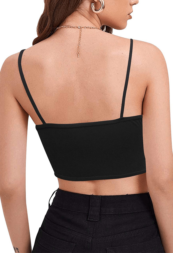 Constellation Women Gothic Grunge Style Devil Print Crop Top