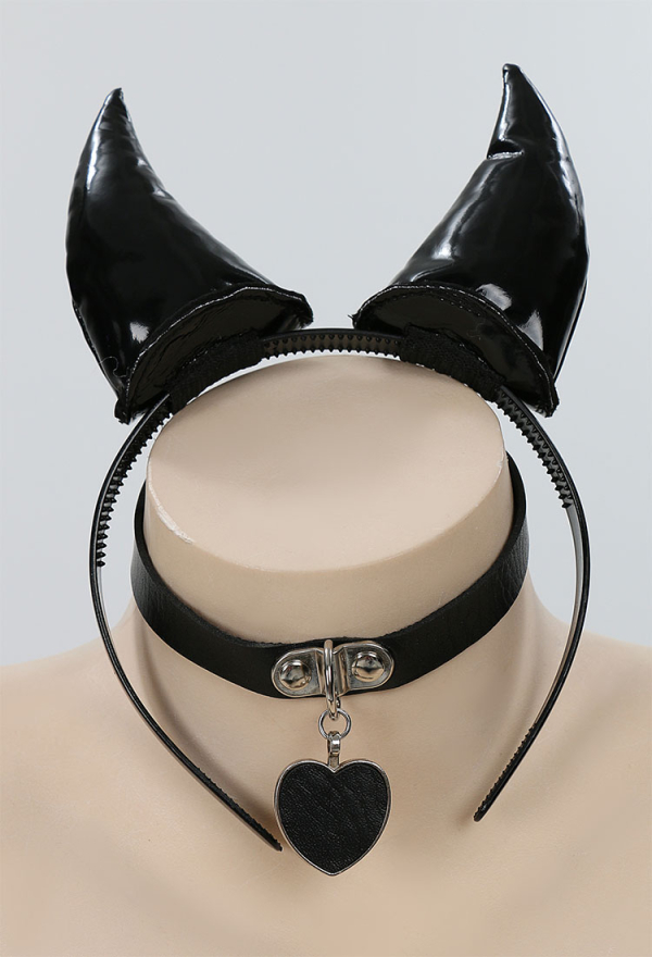 MIDNIGHT DEVIL Gothic Dark Style Mini Dress Bat Element Design Strapless Dress with Corset MIDNIGHT DEVIL Gothic Dark Style Mini Dress Bat Element Design Strapless Dress with Corset