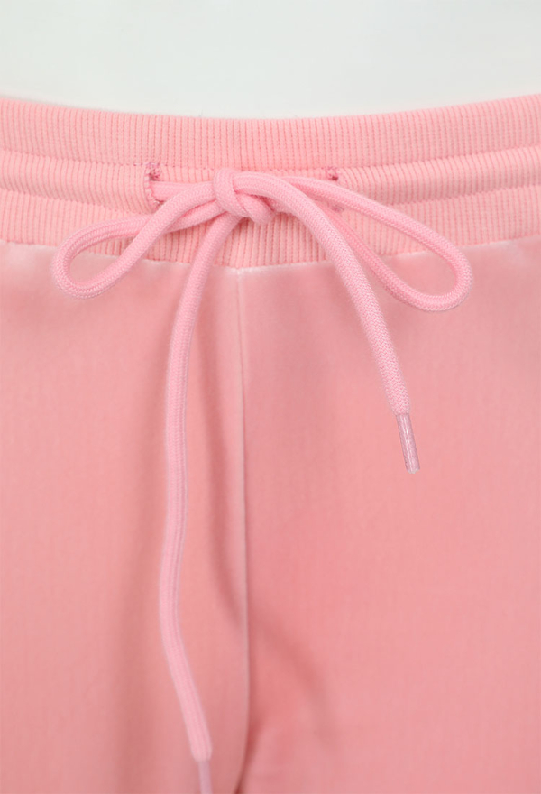 Sports Tracksuit Set Pink Bunny Hooded Top and Pants with Pom-pom Accessories Sports Tracksuit Set Pink Bunny Hooded Top and Pants with Pom-pom Accessories
