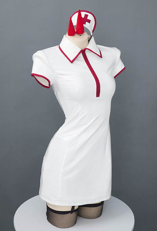 Power Women Halloween Sexy Nurse Cosplay Costume