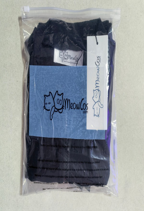 Meowcos.com Gothic Zipper Top Punk Style Stand Collar Short Sleeve T-Shirt Meowcos.com Gothic Zipper Top Punk Style Stand Collar Short Sleeve T-Shirt