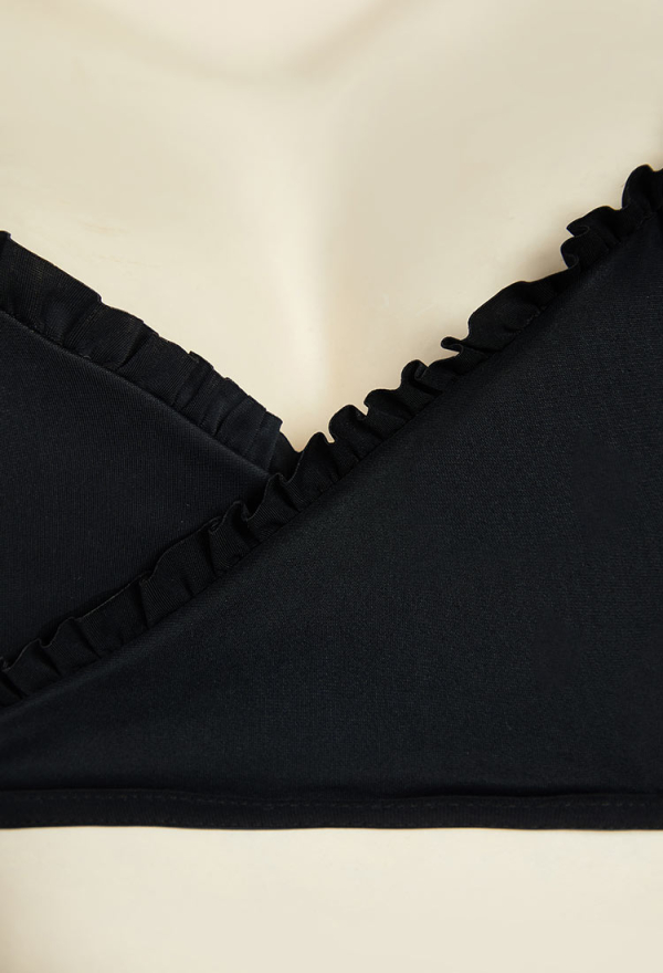 Timeless Abyss Gothic Black Vintage Style Two-Piece Swimsuit Halter Short Top and Swim Skirt Bathing Suit Timeless Abyss Gothic Black Vintage Style Two-Piece Swimsuit Halter Short Top and Swim Skirt Bathing Suit