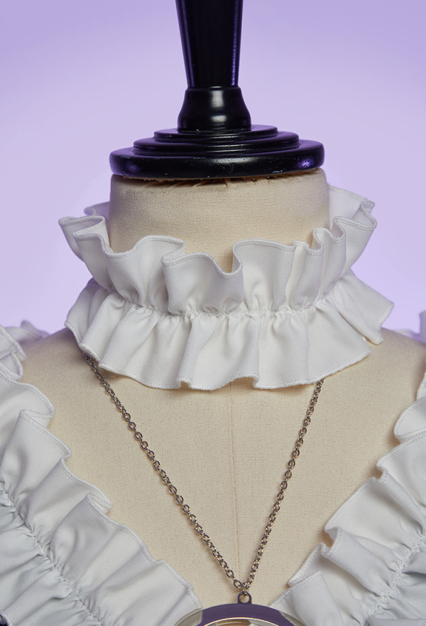Dark Alice Halloween Cosplay Costume Dress Alice Steam PU Dress Halloween Party Outfit