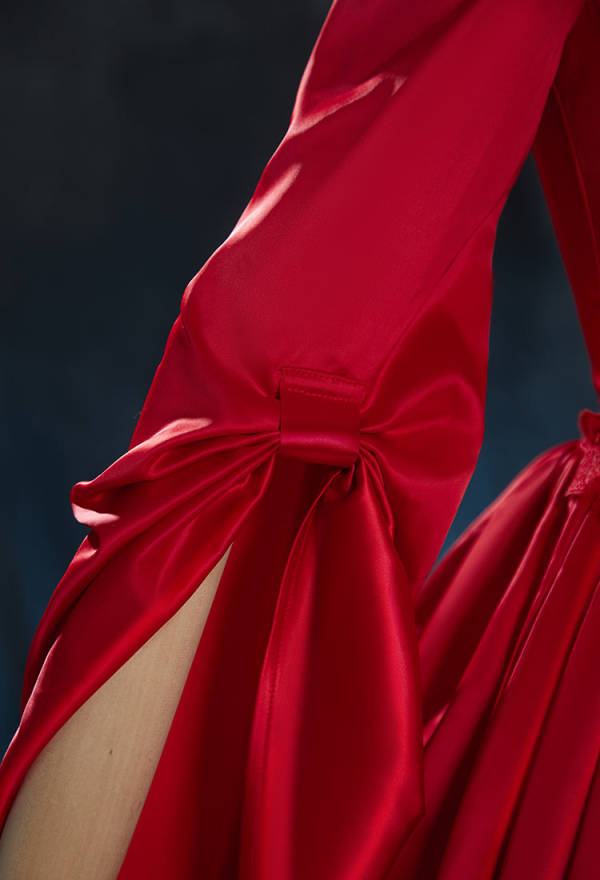 Bram Stoker's Dracula Derivative Crimson Bride Halloween Gothic Red Dress Vampire Bride Fluffy Dress Bram Stoker's Dracula Derivative Crimson Bride Halloween Gothic Red Dress Vampire Bride Fluffy Dress