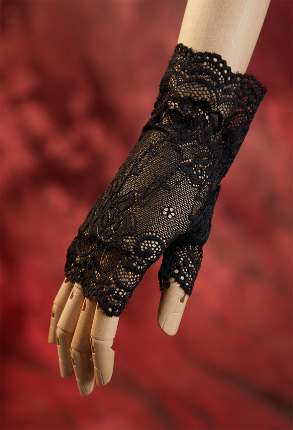 Faded Crimson Gothic Vintage Set U-Neck Top and Ruffled Skirt with Corset and Gloves Faded Crimson Gothic Vintage Set U-Neck Top and Ruffled Skirt with Corset and Gloves