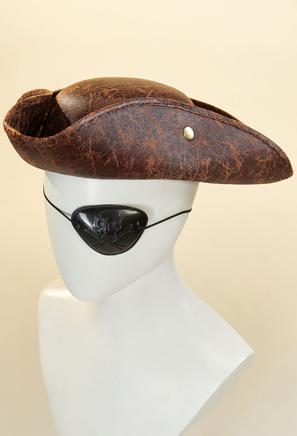 Cursed Corsair Halloween Dark Pirate Style Outfit Halter Dress with Waistband and Hat Cursed Corsair Halloween Dark Pirate Style Outfit Halter Dress with Waistband and Hat