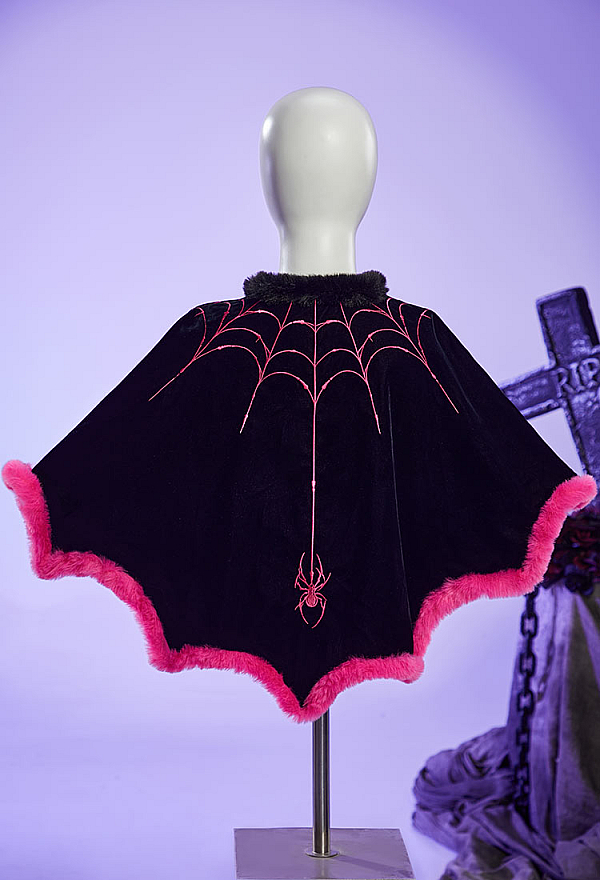 Haunted Night Gothic Bat Cape Irregular Bat Wing Design Velvet Cloak Haunted Night Gothic Bat Cape Irregular Bat Wing Design Velvet Cloak