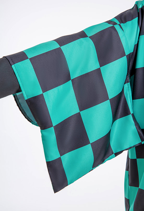 Women Gothic Black Green Plaid Japanese Student Uniform Halloween Costume Women Gothic Black Green Plaid Japanese Student Uniform Halloween Costume