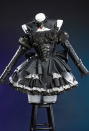 Halloween Cosplay Costume Black Dress with Sleeves and Leg Warmers