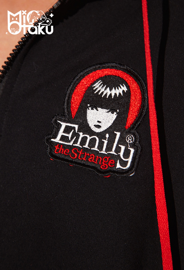 Emily the Strange Halloween Costume Long Sleeves Fluffy Bags Zip Up Cat Hooded Romper Pajama Emily the Strange Halloween Costume Long Sleeves Fluffy Bags Zip Up Cat Hooded Romper Pajama