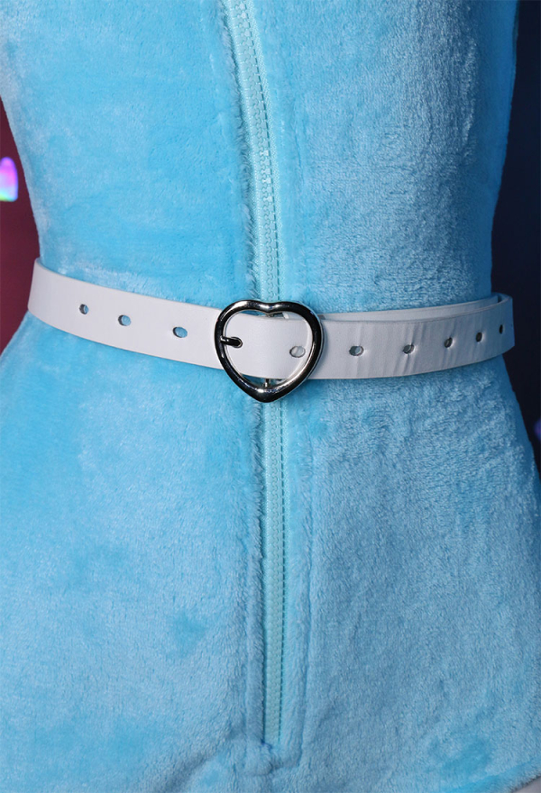 Cute Monster Fluffy Bodycon Romper Sexy Lingerie Blue Furry Hooded Bodysuit Jumpsuit Homewear with Tail Belt and Stockings Cute Monster Fluffy Bodycon Romper Sexy Lingerie Blue Furry Hooded Bodysuit Jumpsuit Homewear with Tail Belt and Stockings