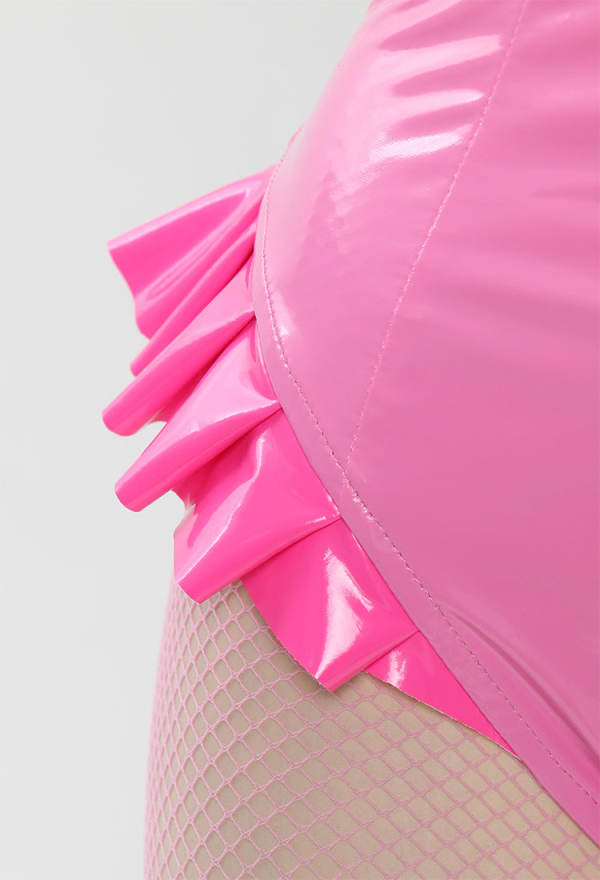 Pink Princess Sexy Pink Bunny Girl Costume with Stockings Pink Princess Sexy Pink Bunny Girl Costume with Stockings