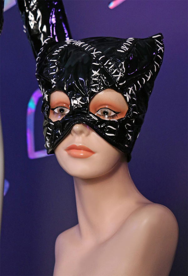 Cat Style Women Sexy Lingerie Bodysuit and Gloves with Leg Covers and Mask Cat Style Women Sexy Lingerie Bodysuit and Gloves with Leg Covers and Mask