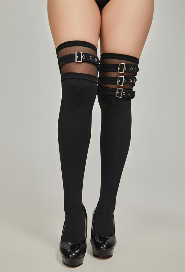 DARK BREATH Gothic Female Samurai Style Sexy Bodysuit Black Hooded Lingerie Set with Gloves and Stockings DARK BREATH Gothic Female Samurai Style Sexy Bodysuit Black Hooded Lingerie Set with Gloves and Stockings