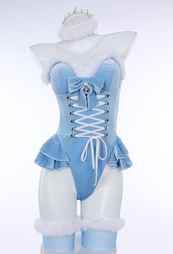 Queen Cosplay Costume Halloween Christmas Bodysuit Cape Set with Crown Cloak Gloves Stockings Queen Cosplay Costume Halloween Christmas Bodysuit Cape Set with Crown Cloak Gloves Stockings