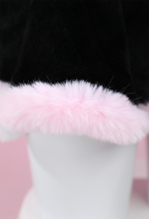 Kawaii Homewear Sexy Lingerie Set Plush Cat Paw Three-Point Top and Panty with Skirt Choker Kawaii Homewear Sexy Lingerie Set Plush Cat Paw Three-Point Top and Panty with Skirt Choker