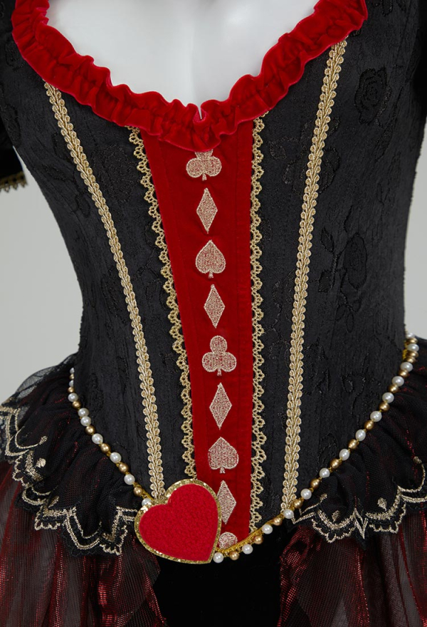 Sexy Lingerie Bodysuit Gothic Vintage Style Heart Cutout Bodysuit with Gloves Crown Sexy Lingerie Bodysuit Gothic Vintage Style Heart Cutout Bodysuit with Gloves Crown