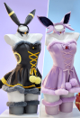 Cute Monster Plush Dress Suit Furry Christmas Dress with Headpiece and Tail