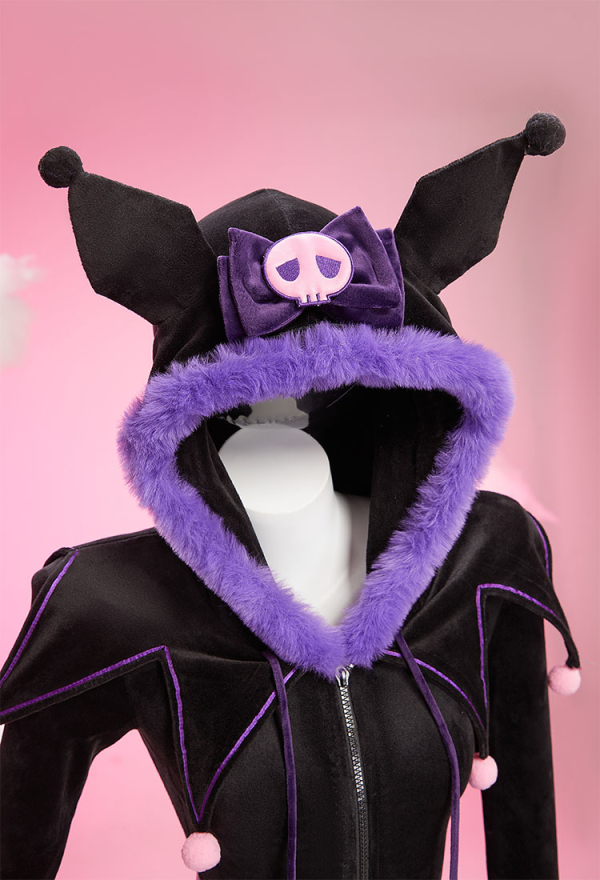 Anime Doll derivative sexy plush homewear cute romper with tail and belt