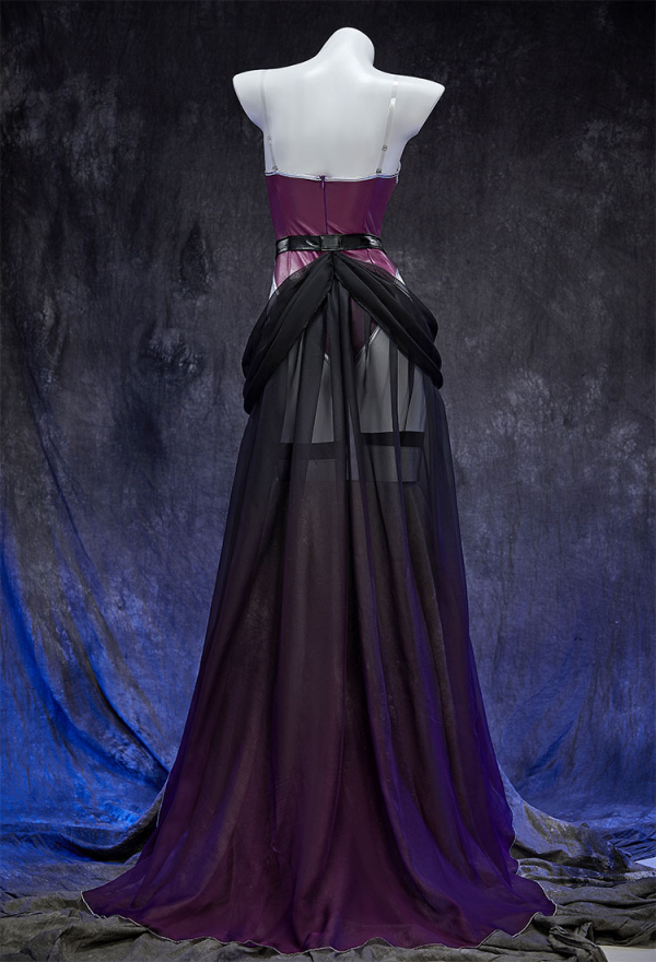 Video Game Recluse Derivative Sexy Cosplay Set Off-the-shoulder Bodysuit with Skirt and Hat Video Game Recluse Derivative Sexy Cosplay Set Off-the-shoulder Bodysuit with Skirt and Hat