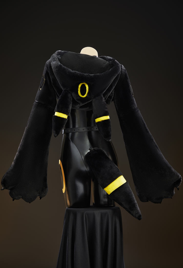 Sexy Cosplay Costume Set Tight Bodysuit Jacket and Plush Big Paw Hooded Jacket with Tail Sexy Cosplay Costume Set Tight Bodysuit Jacket and Plush Big Paw Hooded Jacket with Tail