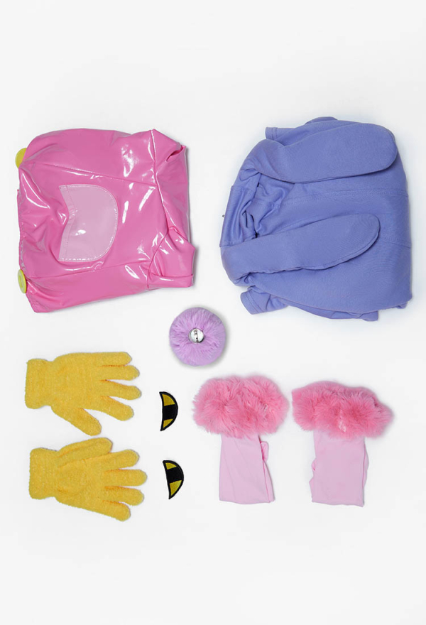 Halloween Cosplay Costume Suit Suspender Dress with Short Hooded Jacket and Gloves Halloween Cosplay Costume Suit Suspender Dress with Short Hooded Jacket and Gloves