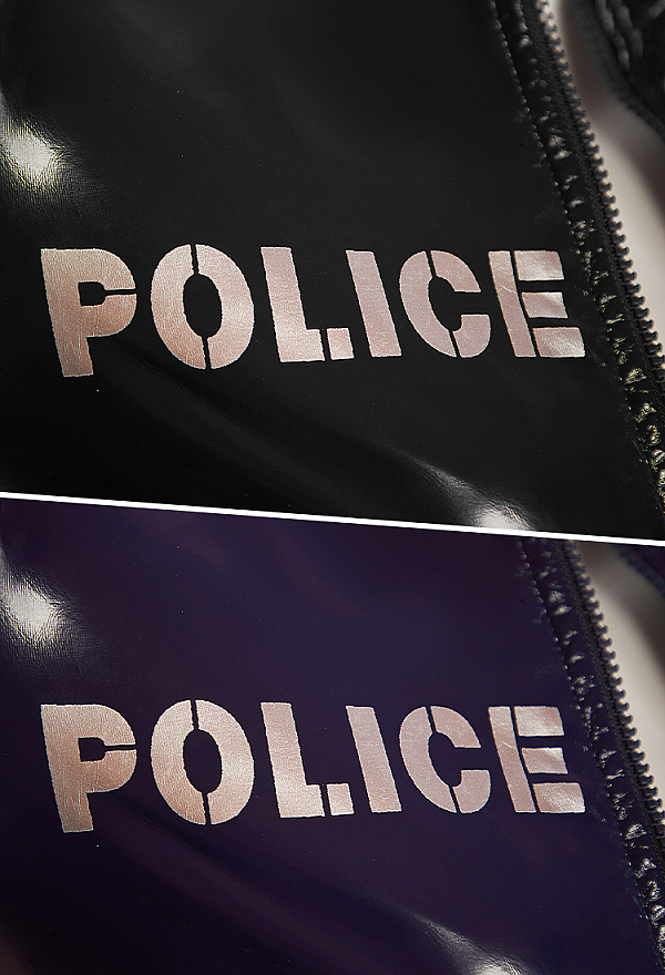 Halloween Sexy Police Cosplay Costume Zip-up Bodysuit with Hat and Badge Halloween Sexy Police Cosplay Costume Zip-up Bodysuit with Hat and Badge