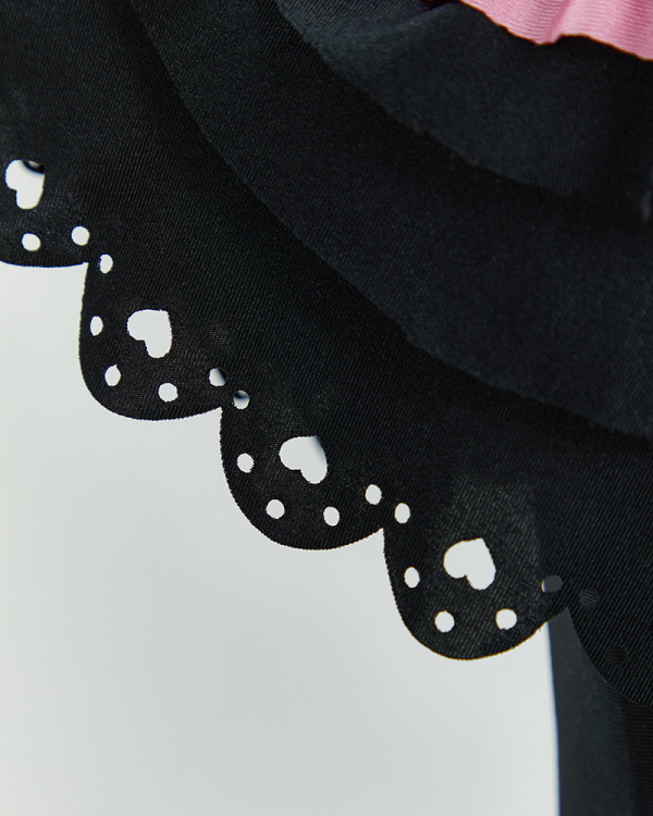Goth Cat Swimsuit Ruffle Flounce One Piece Swimsuit Tummy Control Bathing Suit Goth Cat Swimsuit Ruffle Flounce One Piece Swimsuit Tummy Control Bathing Suit