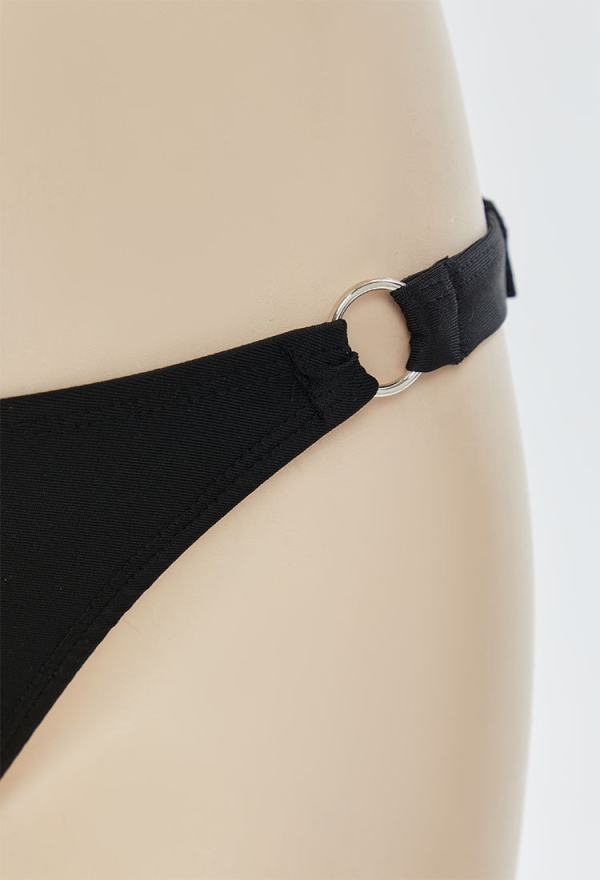 Green Menace Sexy Black and Green Buckle Decoration Two-Piece Swimsuit Green Menace Sexy Black and Green Buckle Decoration Two-Piece Swimsuit