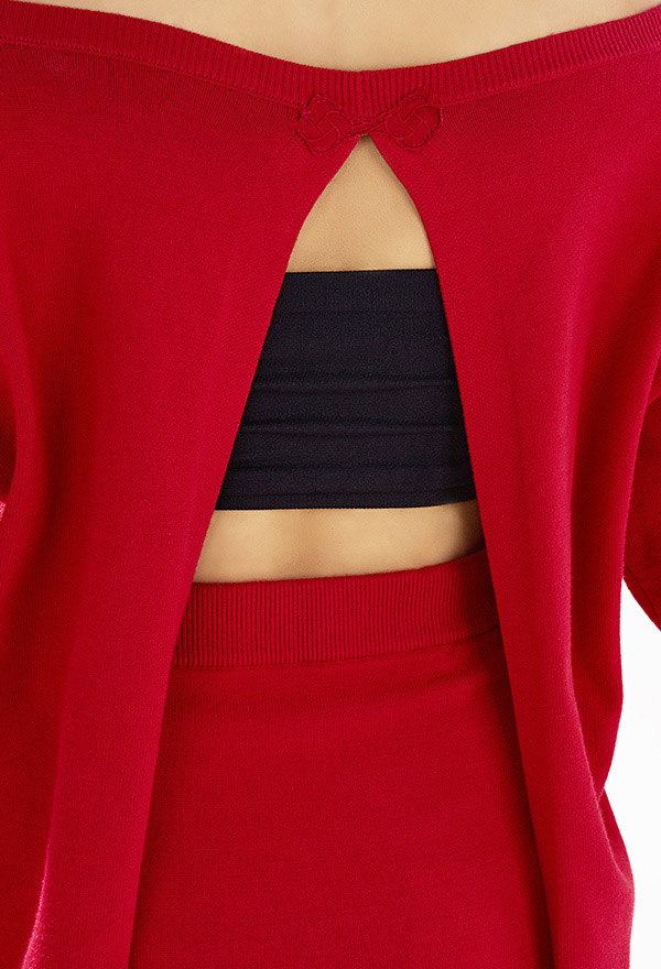 Yor Women Red Sweater Hip Skirt Set Halloween Costume Yor Women Red Sweater Hip Skirt Set Halloween Costume