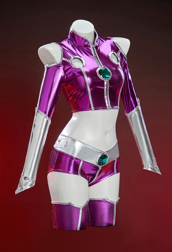 Cosmic Queen Cosplay Costume Top and Shorts with Stocking Shoes