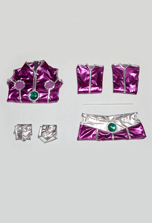 Cosmic Queen Cosplay Costume Top and Shorts with Stocking Shoes
