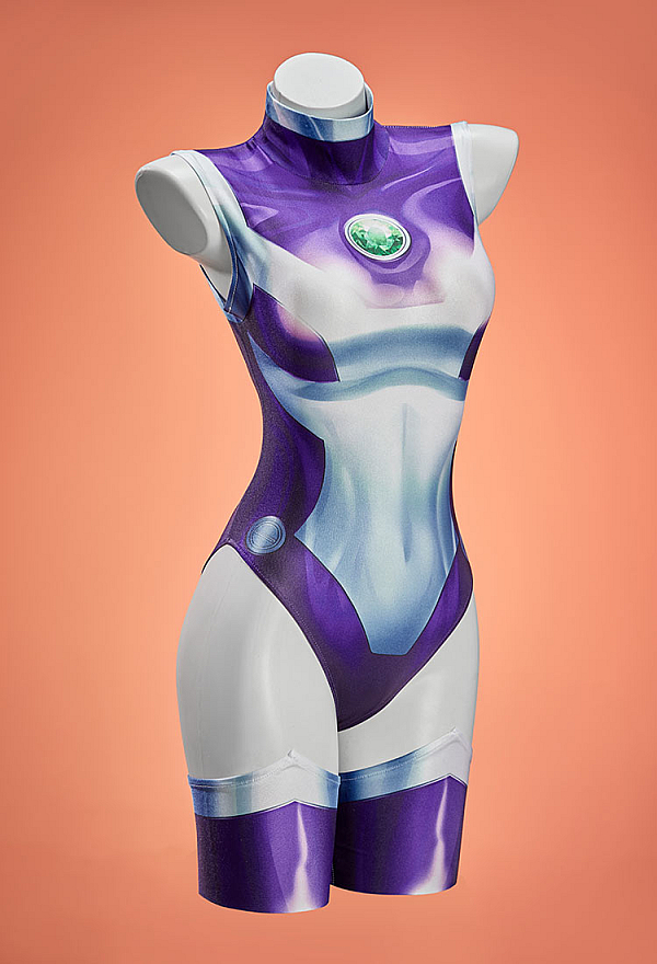 Cosmic Queen 3D Printed Super Heroine Cosplay Bodysuit Costume Cosmic Queen 3D Printed Super Heroine Cosplay Bodysuit Costume
