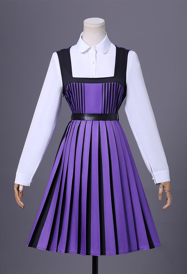 Halloween Costume Dress and Striped Jacket with Shirt and Belt