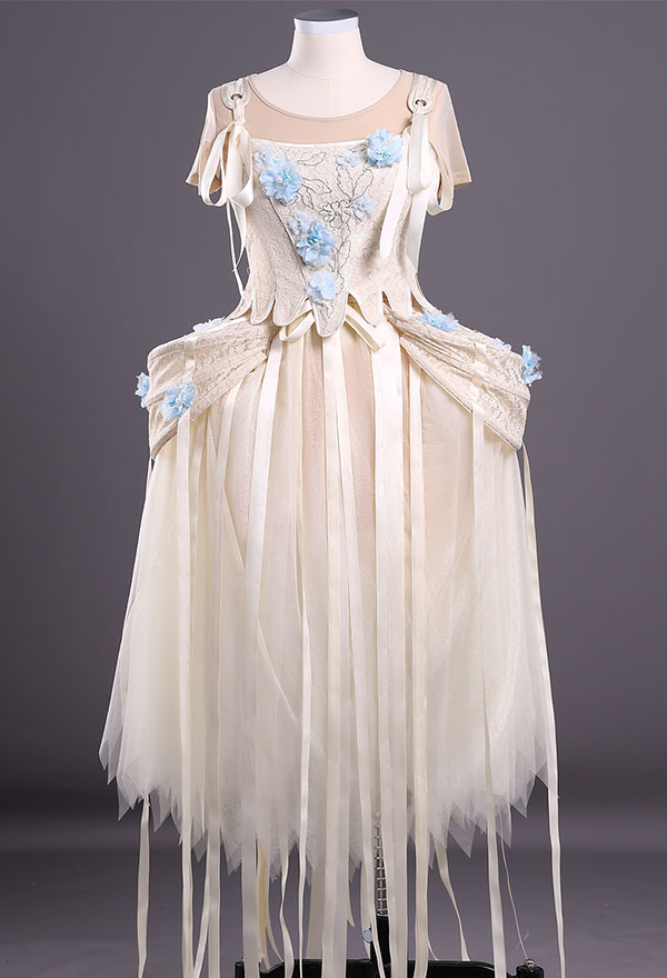 Cosplay Costume Ball Dress Gala Gown Dress with Lining and Pants