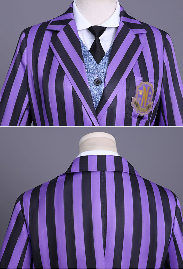 Halloween Cosplay Costume Jacket and Skirt with Vest and Shirt[