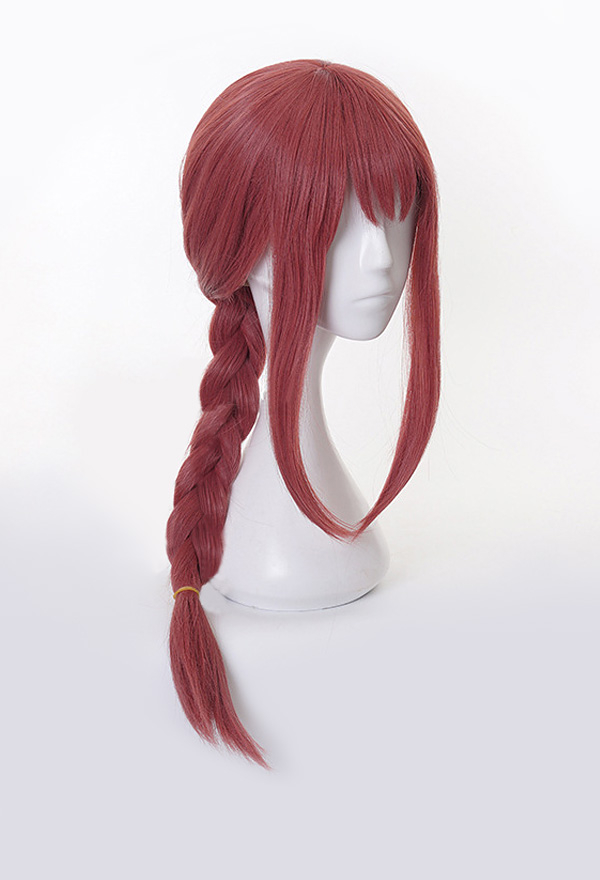 Makima Women Rose Pink Twist Braid Wig