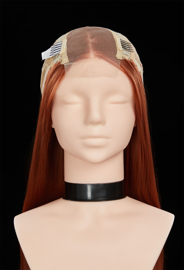 Frankenstein Inspired Cosplay Wig Brown 43.3-inch Long Lace Front Wig