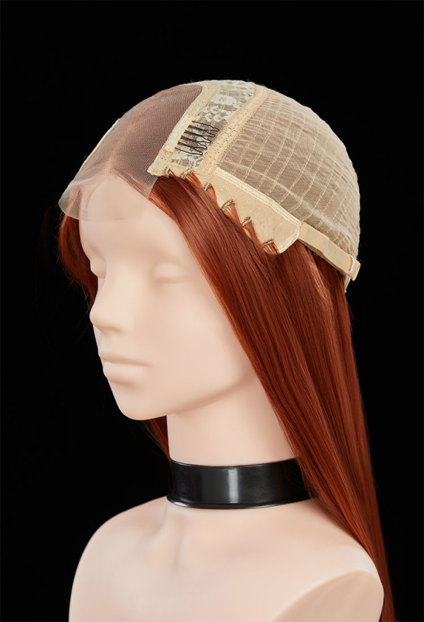 Frankenstein Inspired Cosplay Wig Brown 43.3-inch Long Lace Front Wig